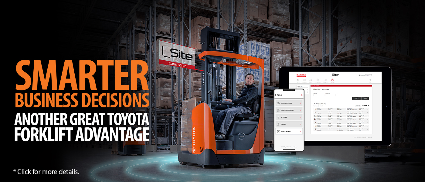 Toyota Material Handling Australia's leading range of forklifts and